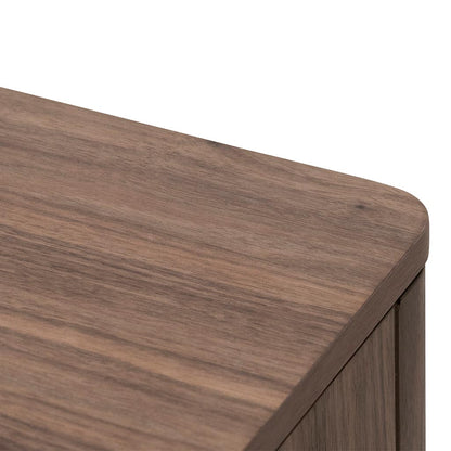 Walnut Bedside Table