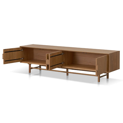 Natural Entertainment TV Unit - 2.1m