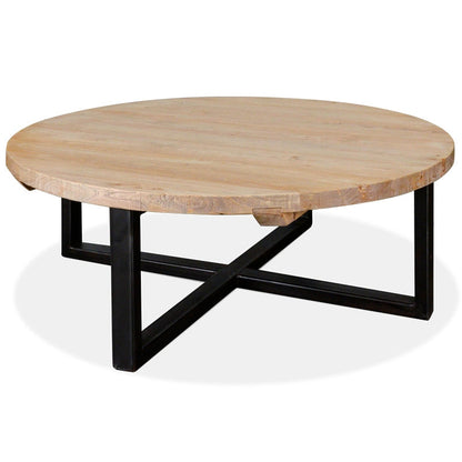 Reclaimed Round Coffee Table - 100cm