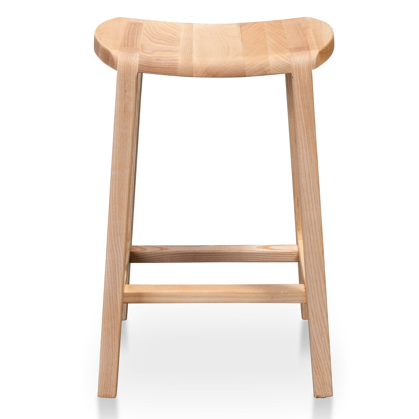 Wooden Bar Stool - Natural Ash