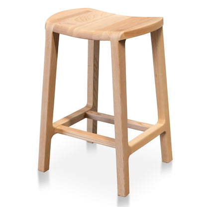 Wooden Bar Stool - Natural Ash