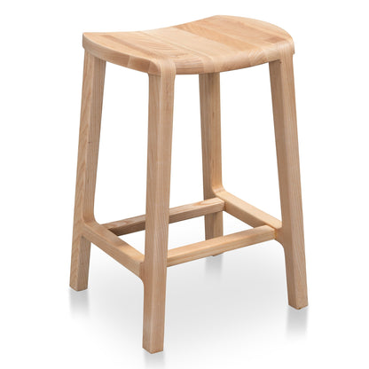 Wooden Bar Stool - Natural Ash