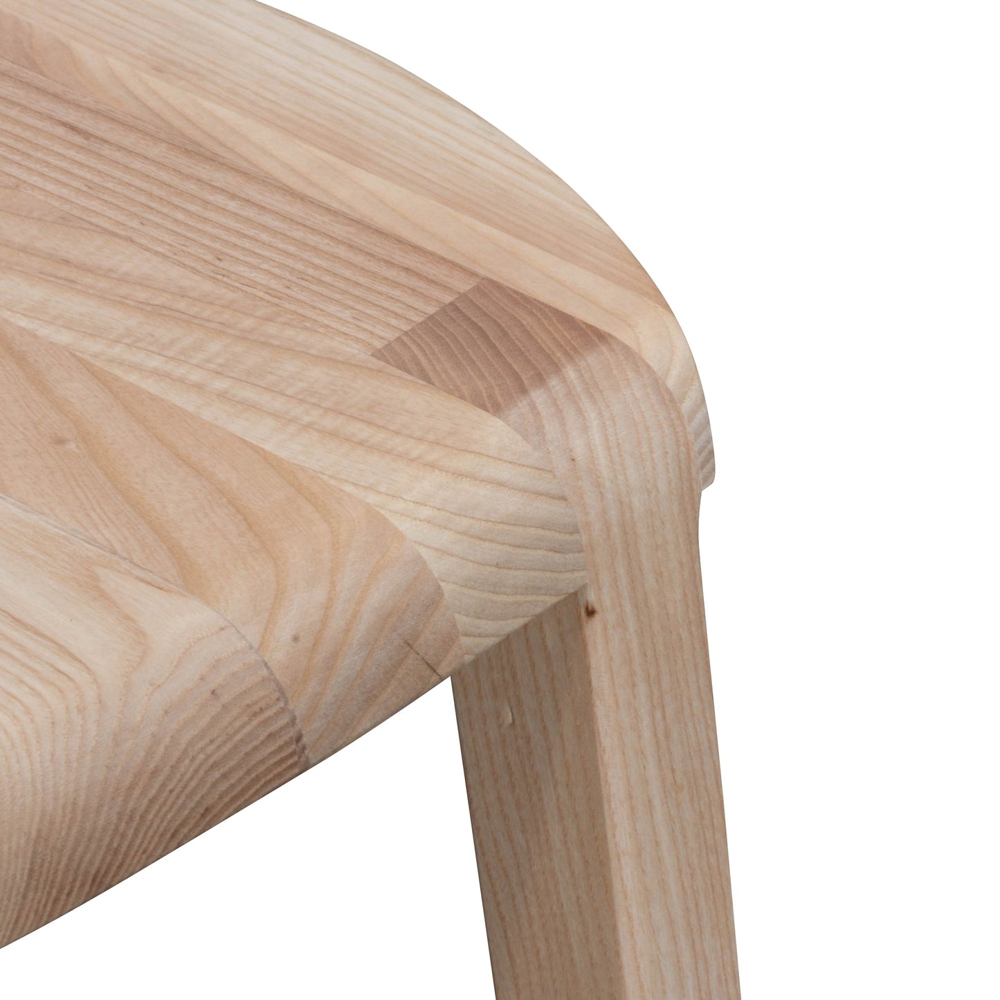 Wooden Bar Stool - Natural Ash