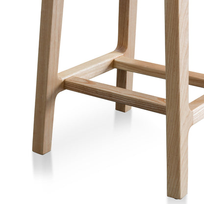 Wooden Bar Stool - Natural Ash