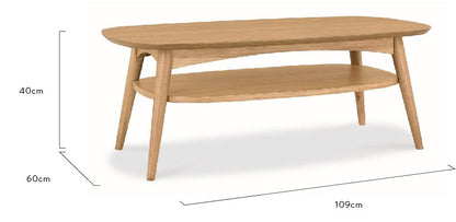 Coffee Table - 109cm Natural