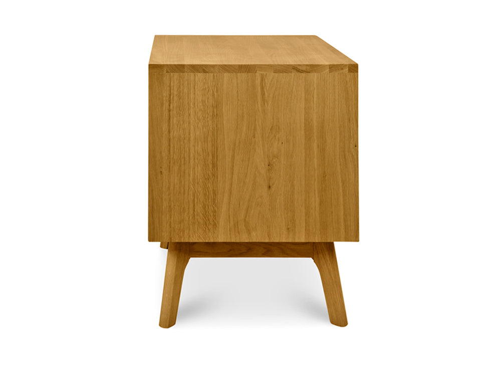 Wooden Bedside Table - Natural Oak