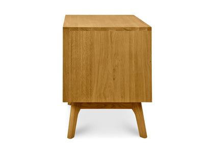 Wooden Bedside Table - Natural Oak