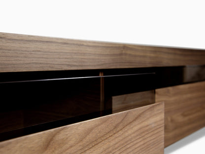 Lowline Walnut TV Entertainment Unit - 1.7-2.8m