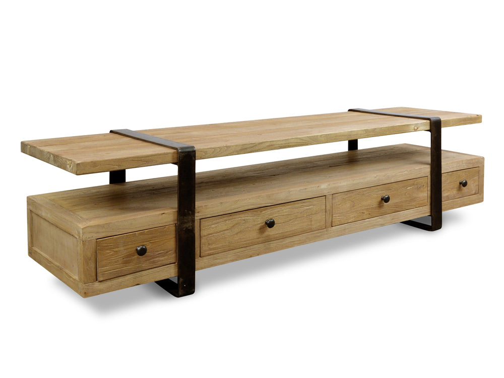 Lowline Reclaimed  TV Entertainment Unit - 180cm