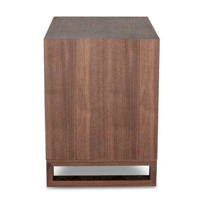 Walnut Bedside Table