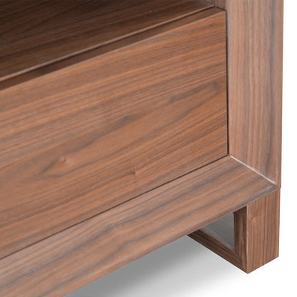 Walnut Bedside Table