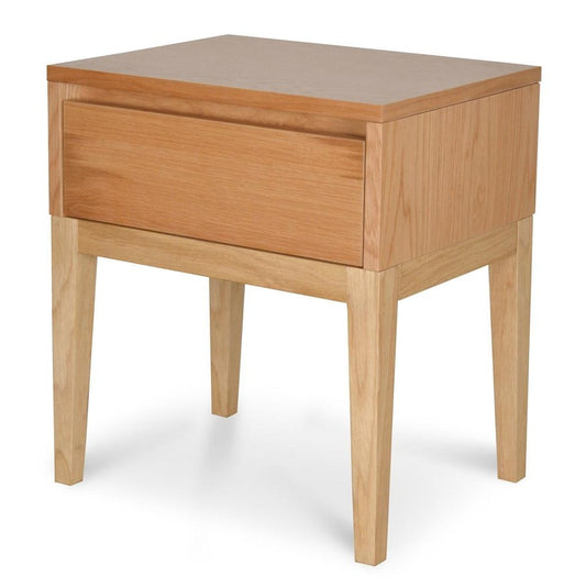 Nordic Natural Oak Bedside Table