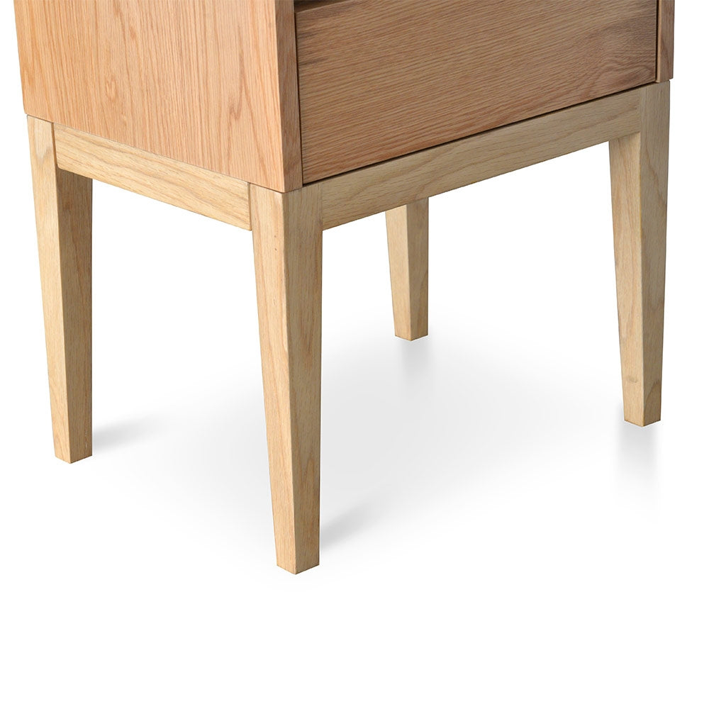 Nordic Natural Oak Bedside Table