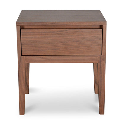 Walnut Bedside Table