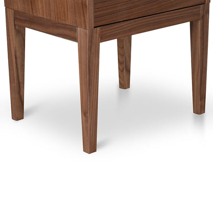 Walnut Bedside Table