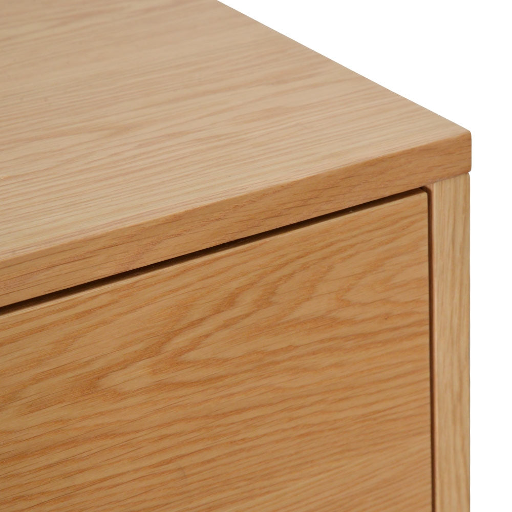 Natural Oak Bedside Table