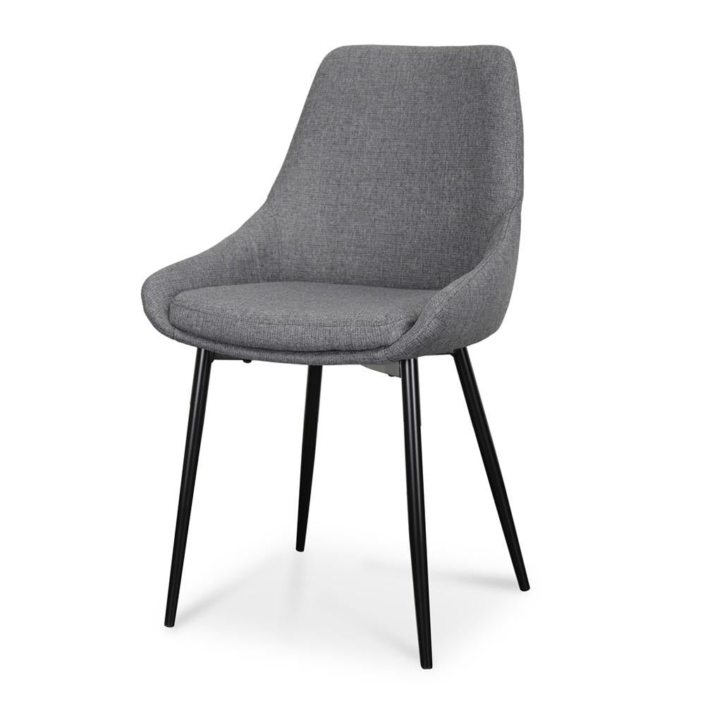 Dark Grey Dining Chair (Set of 2)