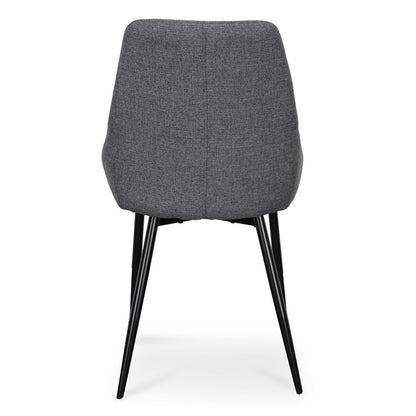 Dark Grey Dining Chair (Set of 2)