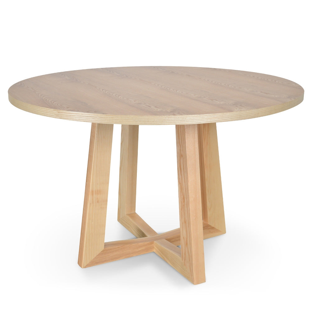 Round Dining Table - 1.2m Natural