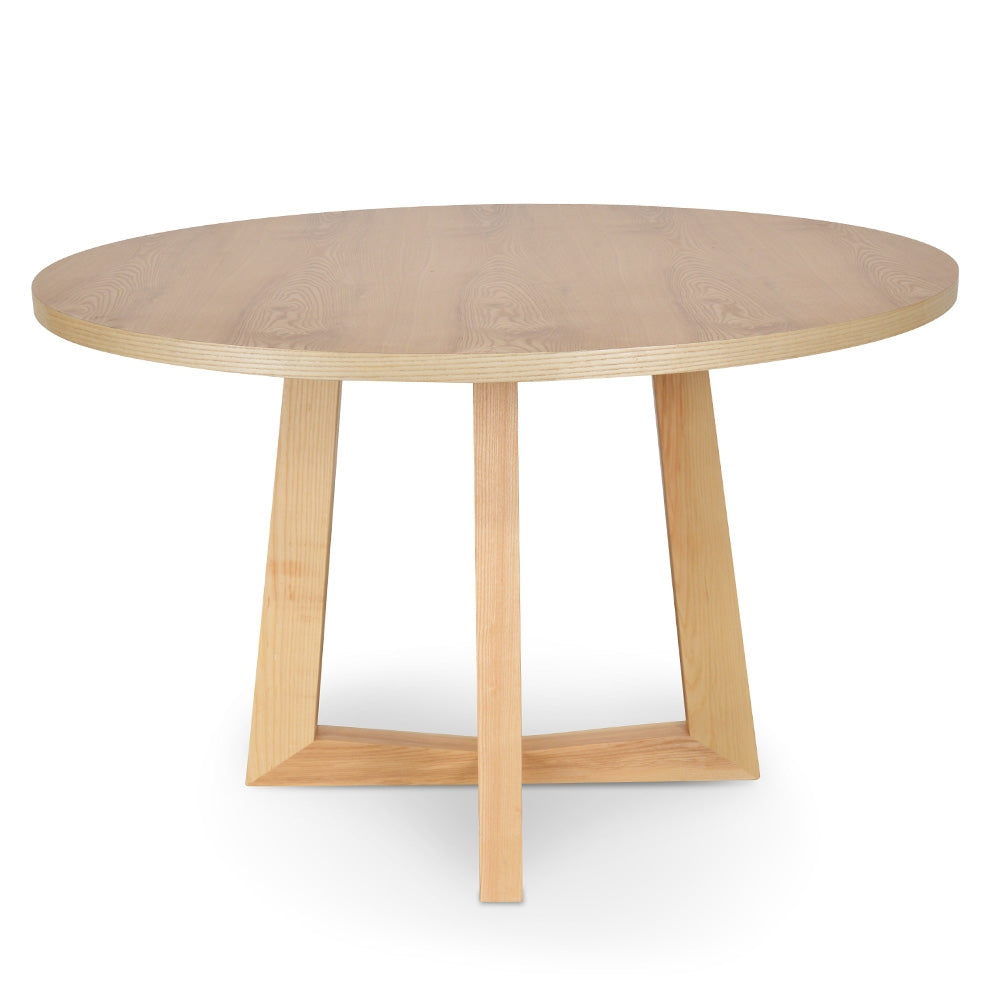 Round Dining Table - 1.2m Natural