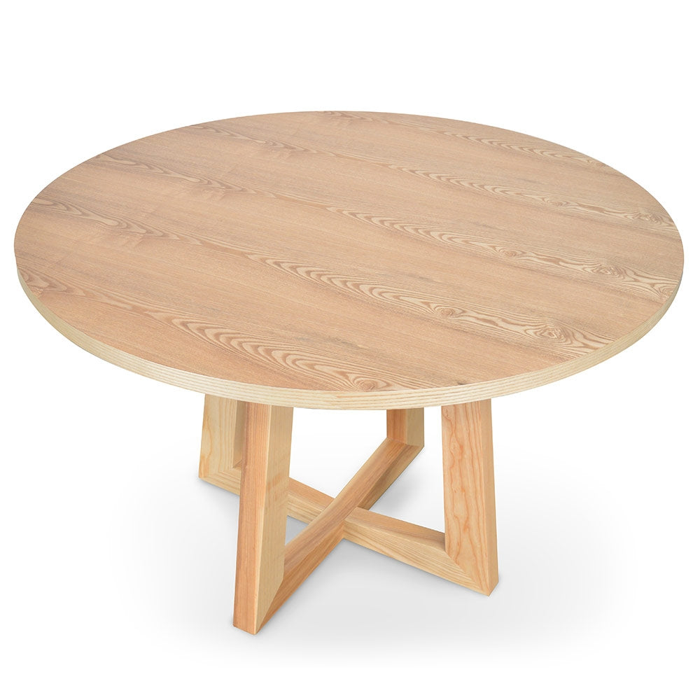 Round Dining Table - 1.2m Natural