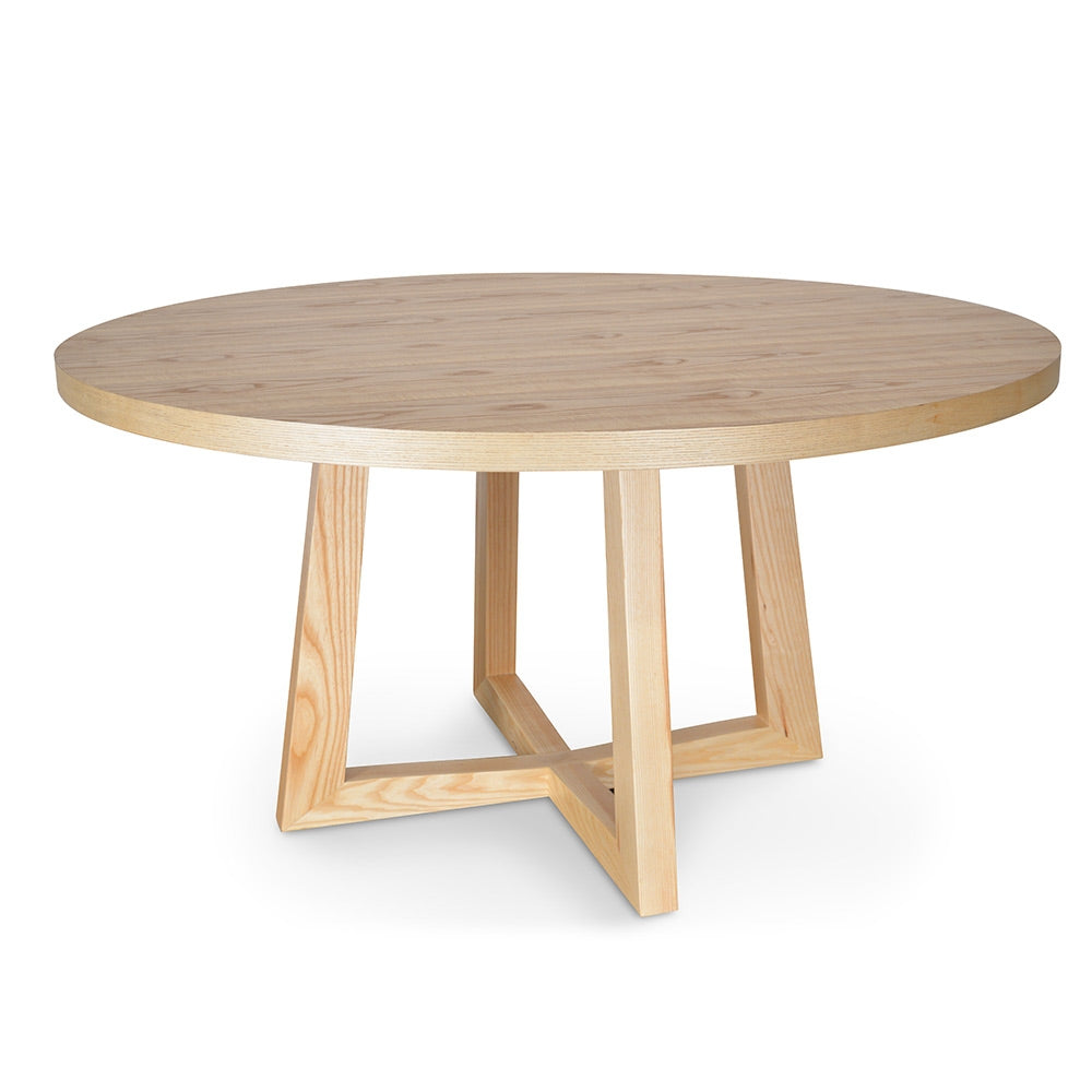 Round Dining Table - 1.5m Natural