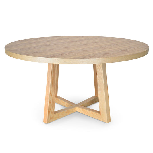 Round Dining Table - 1.5m Natural