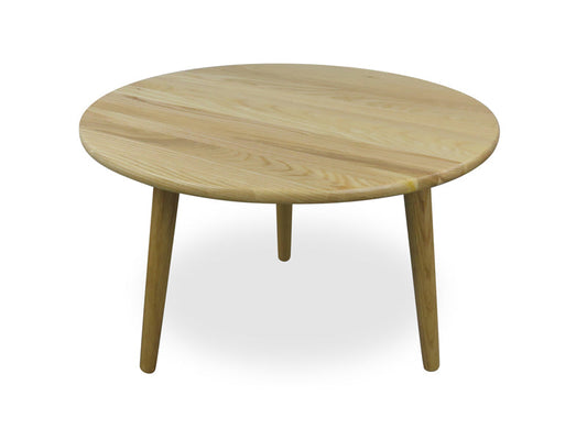 Round Coffee Table - 66cm Natural