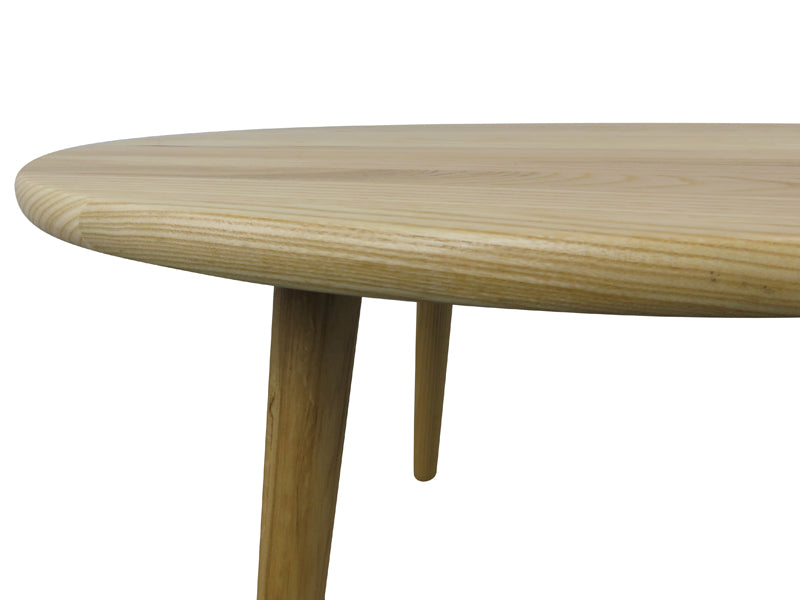 Round Coffee Table - 66cm Natural