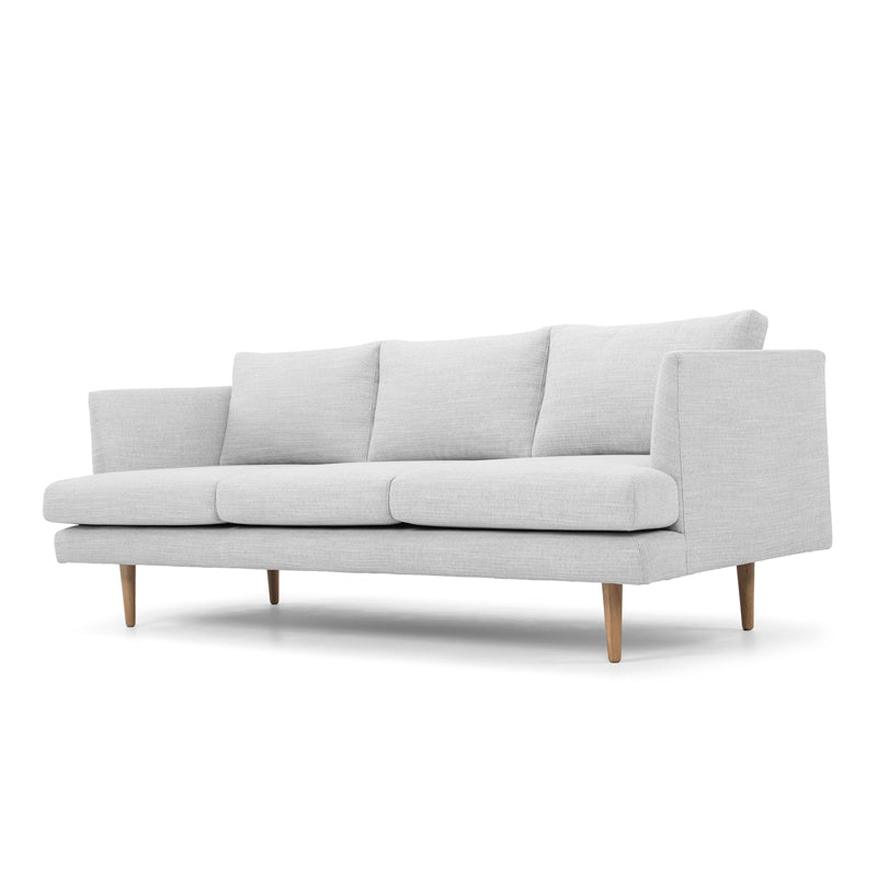 Three-Seater Sofa - Light Texture Grey