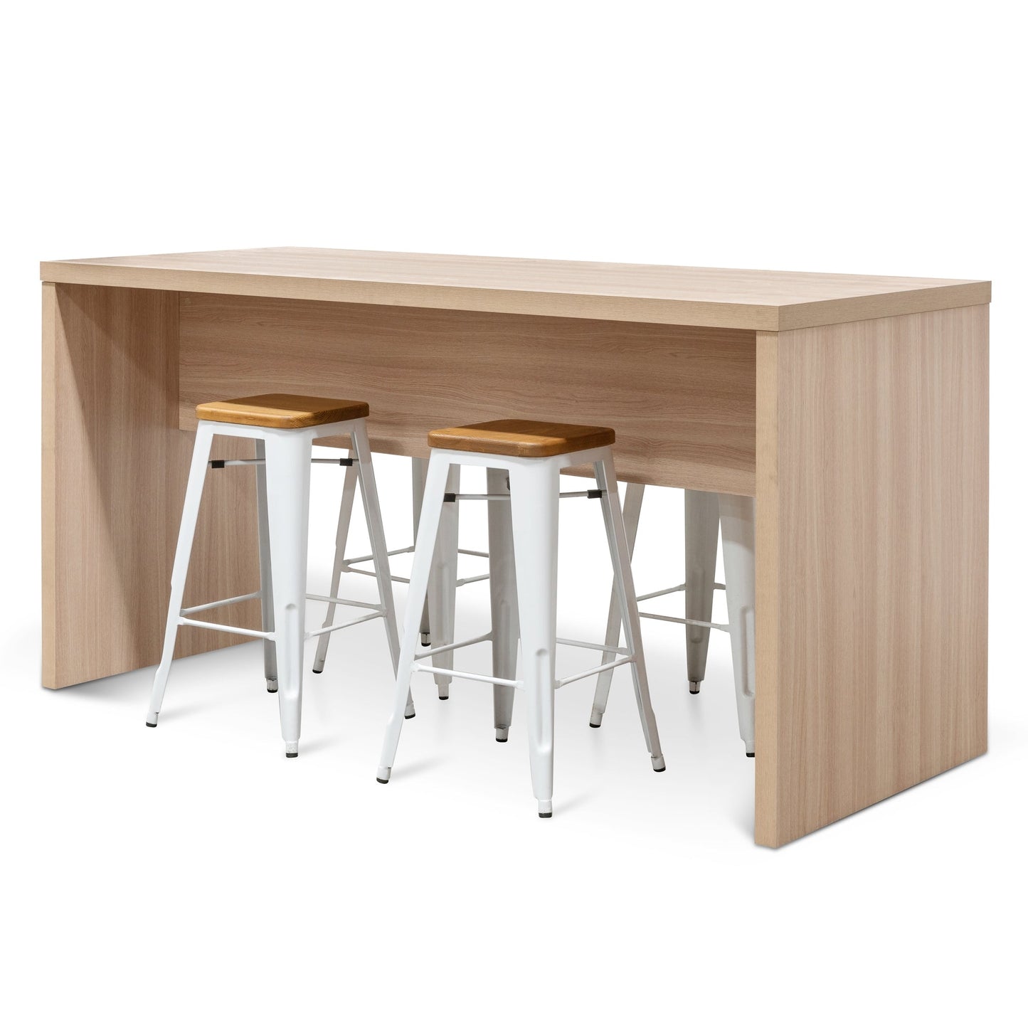 Light Oak High Office Table