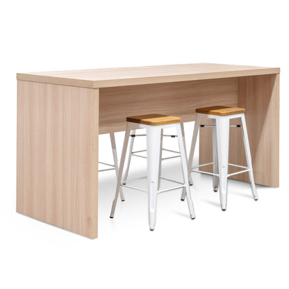 Light Oak High Office Table