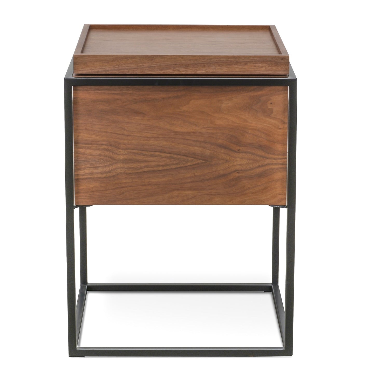 Walnut Oak Side Table