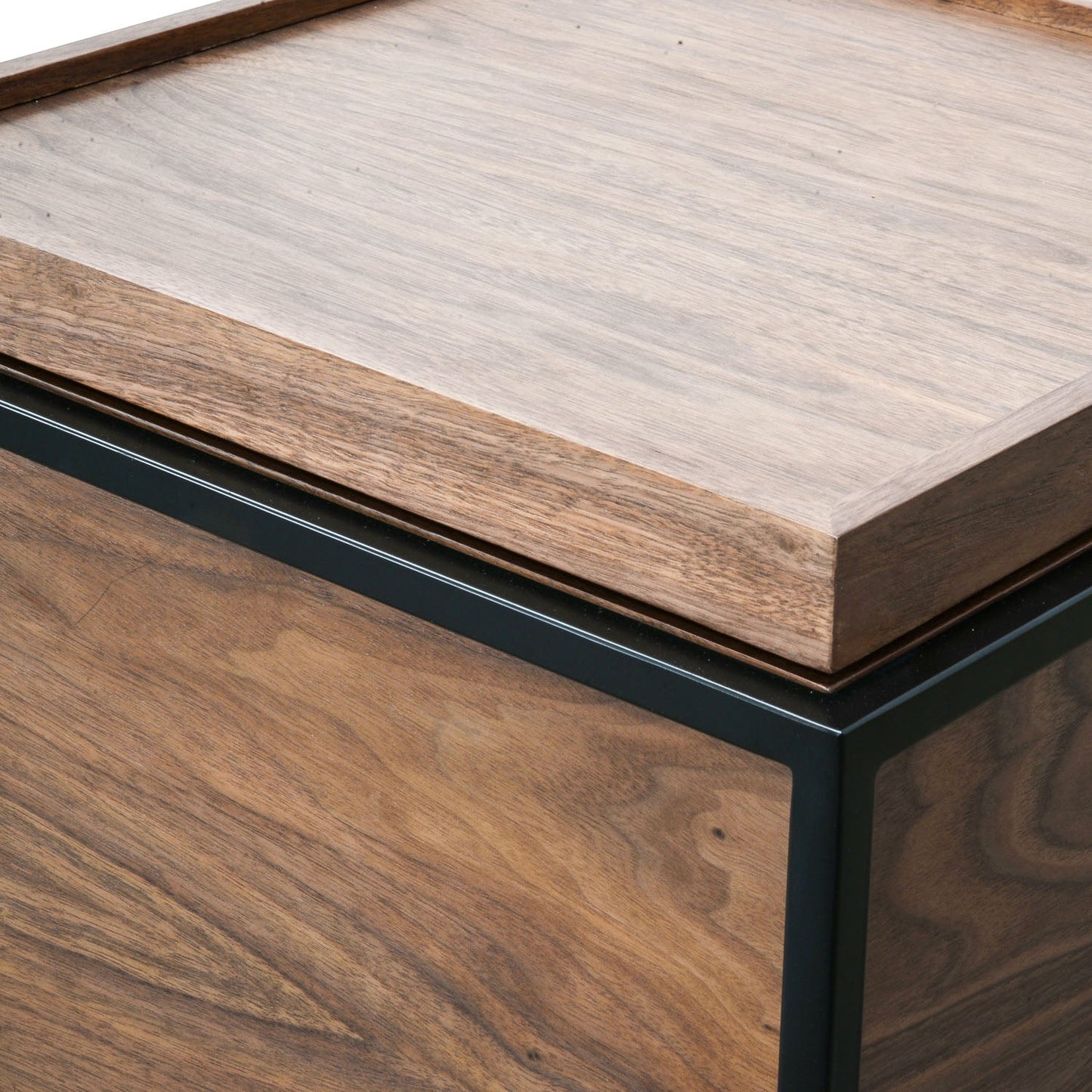 Walnut Oak Side Table