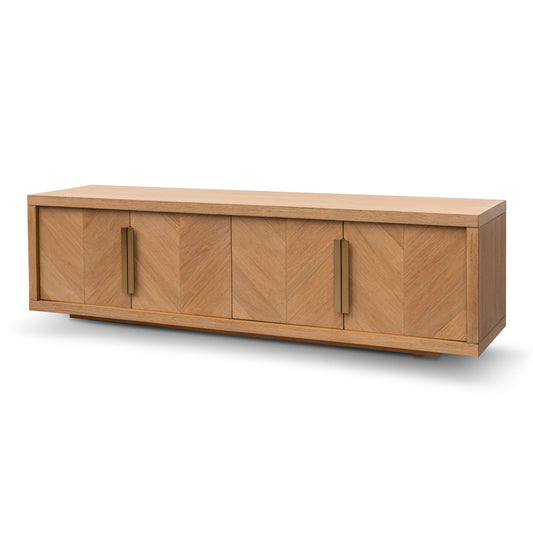 Dusty Oak Entertainment TV Unit - 1.8m