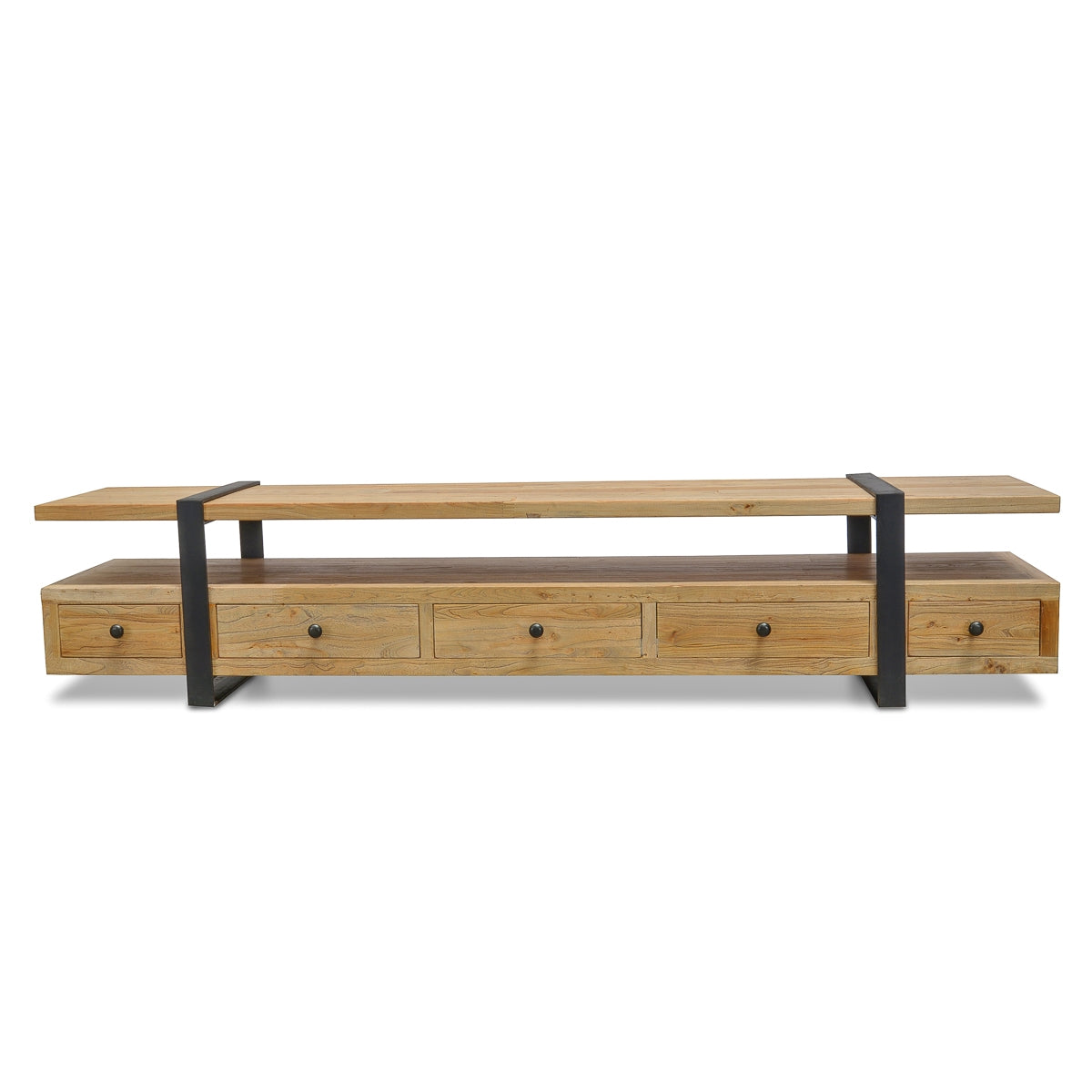Lowline Reclaimed  TV Entertainment Unit - 2.2m