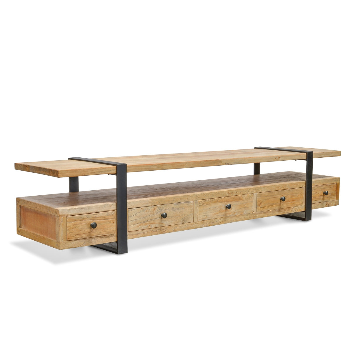 Lowline Reclaimed  TV Entertainment Unit - 2.2m