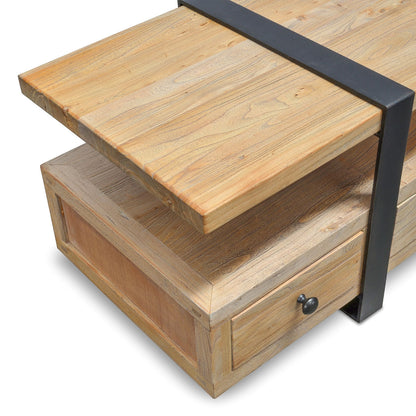 Lowline Reclaimed  TV Entertainment Unit - 2.2m