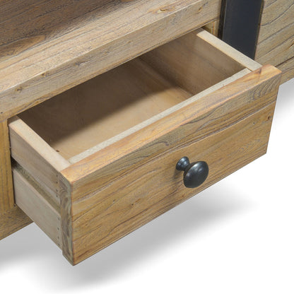 Lowline Reclaimed  TV Entertainment Unit - 2.2m